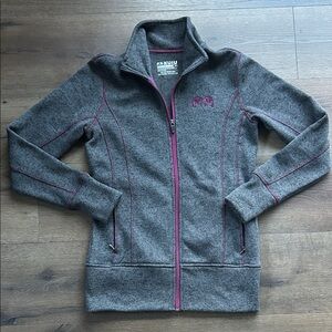 KUIU Women's Gray Jacket with Pink Accents ! XS